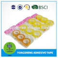 Transparent student stationery tape used for office packing